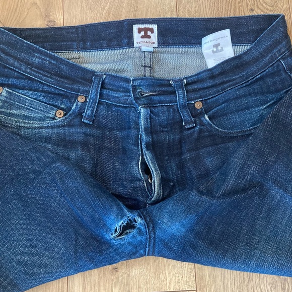 Tellason Elgin Jeans, heavily broken in - Picture 5 of 5